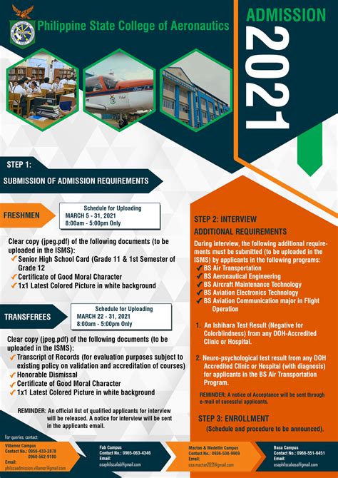 philsca courses offered and tuition fee